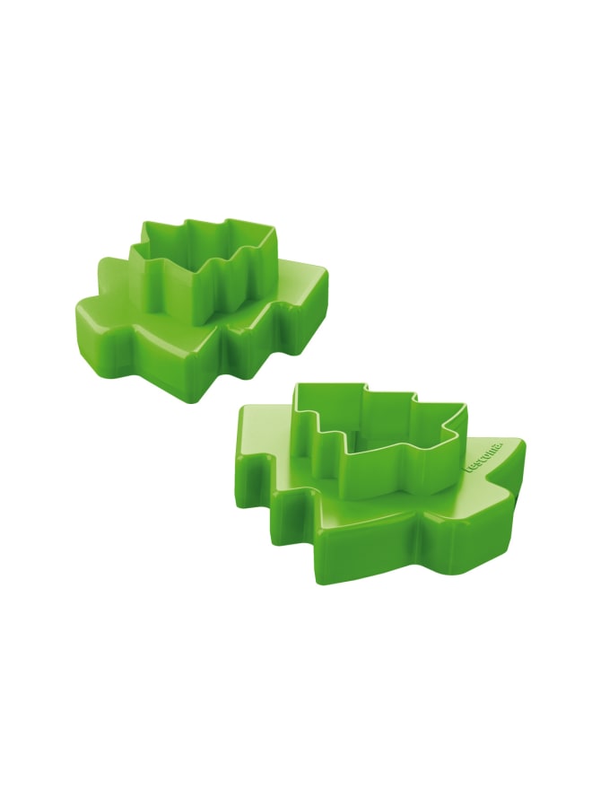 تسكوما قوالب تطيع بسكويت مزدوجه علي شكل شجره    4 احجام  "DELICIA" - Image 2